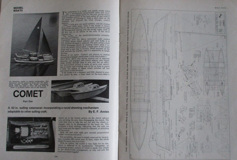 'MODEL BOATS' magazines 14x Carousel 9