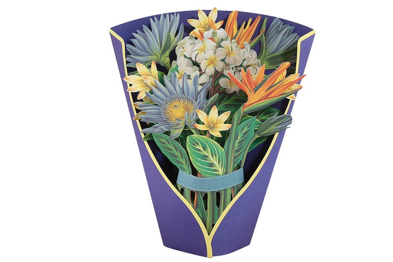 3D Paper Pop Up Flower Cards Mothers Day Gift For Mom All Occasion Cards With No Carousel 4