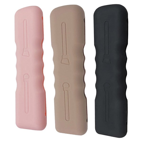 3Pcs Portable Travel Makeup Brush Holder Silicone Makeup Brush Case Bag Carousel 2