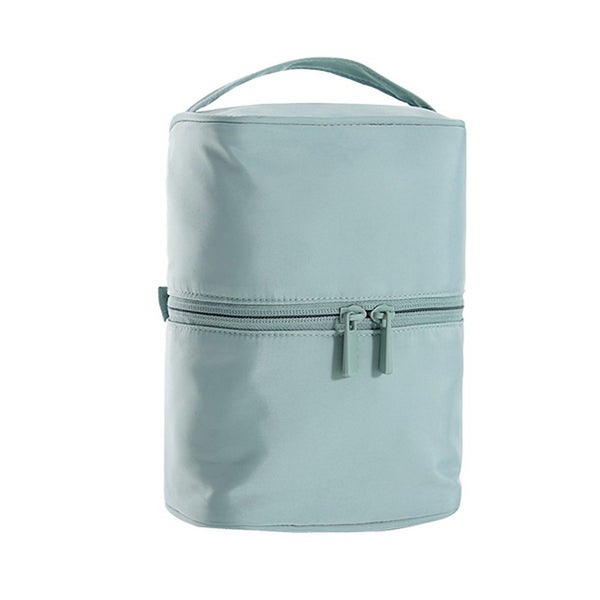 Travel Cosmetic Bag -Green Carousel 1