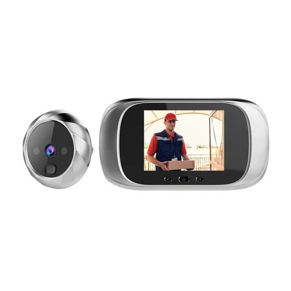Digital Door Bell Wireless Peephole LCD Display Door Viewer Home Security System Carousel 2