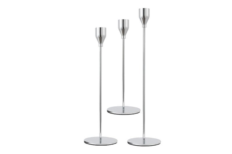 3Pcs Taper Candle Holder Table Decorative Candlestick Holder for Wedding Dinning Carousel 3