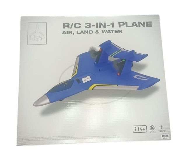 R/C 3-In-1 Plane (BLUE) GT4141 Carousel 2