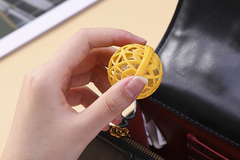 4pcs Purse Handbag Cleaning Balls Reusable Sticky Cleaner Ball Assorted Colour Carousel 8