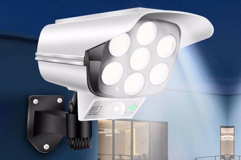 2pcs 77 LED Solar Motion Sensor Lights Waterproof Outdoor Security Lighting for Carousel 2