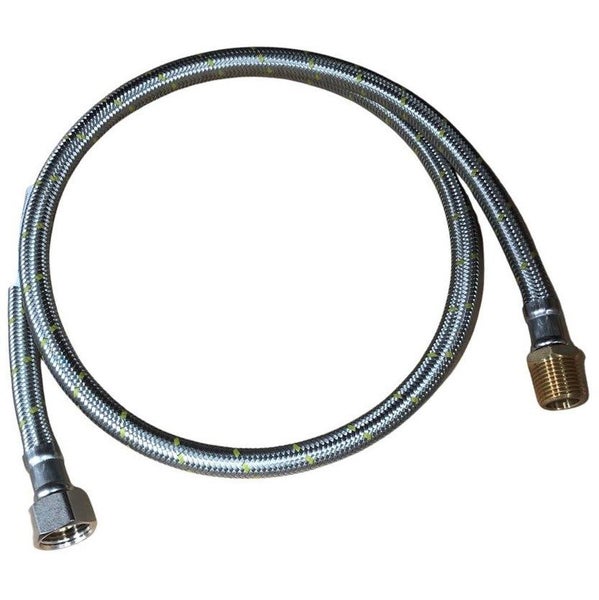 10mm SS Gas Hose 1/2 BSP FC x 1/2 BSP M 900mm - SG131 Carousel 1