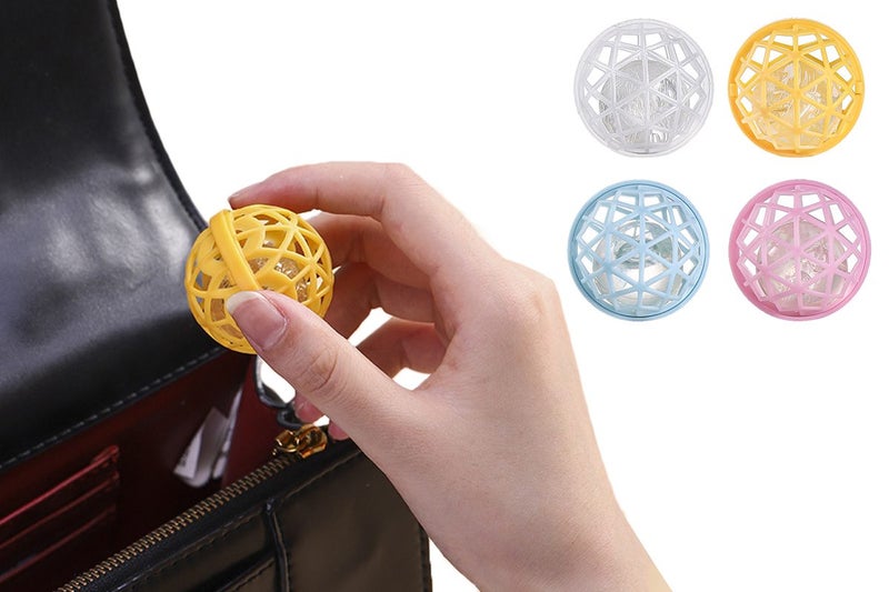 4pcs Purse Handbag Cleaning Balls Reusable Sticky Cleaner Ball Assorted Colour Carousel 1