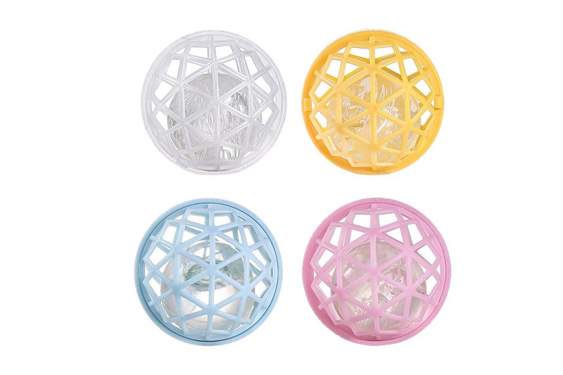 4pcs Purse Handbag Cleaning Balls Reusable Sticky Cleaner Ball Assorted Colour Carousel 2