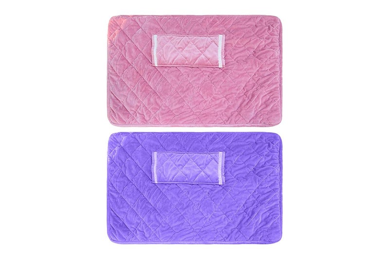 2Pcs USB Heating Pad Portable 5V Heated Travel Blanket Pads For Car Airplane-Pur Carousel 1