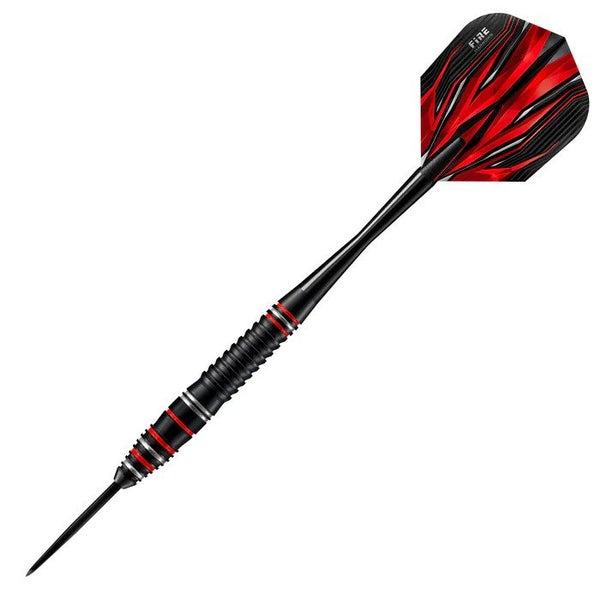 Harrows Fire Alloy Darts Black/Red Carousel 2
