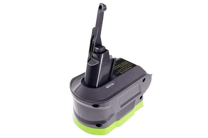 Battery Adapter Converter for Ryobi 18V Lithium Battery to Replace for Dyson Vac Carousel 9