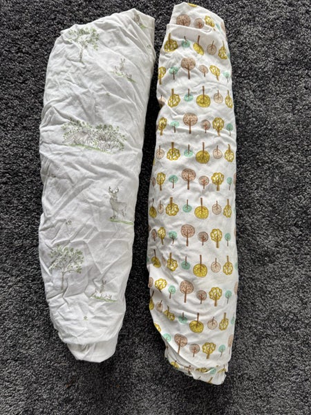 Set of 3 baby cot fitted sheets - cute prints great condition63612133473666111