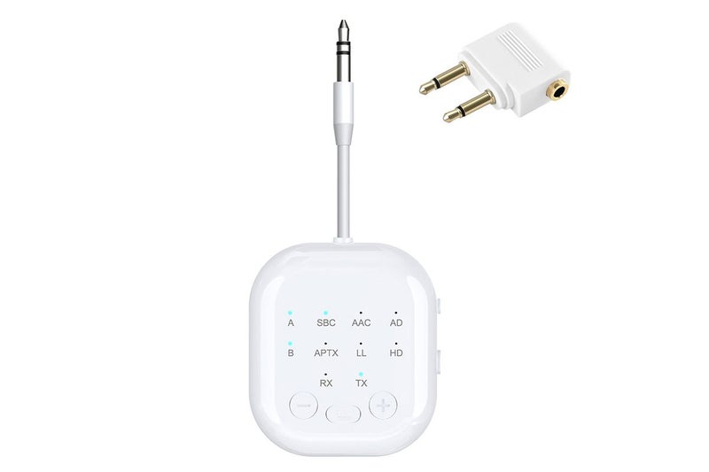 2 in 1 Bluetooth 5.3 Airplane Wireless Adapter Wireless Audio Transmitter Receiv Carousel 1