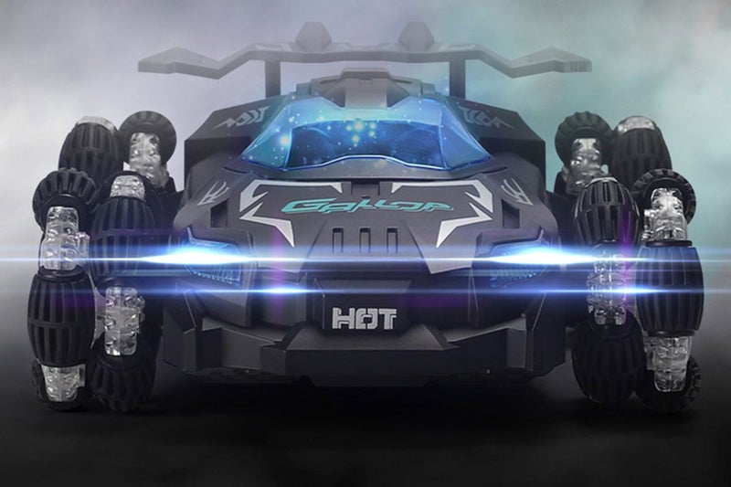 LED RC Car with Spray Off Road Drift Toy Remote Control Hand Gesture Sensing Stu Carousel 2