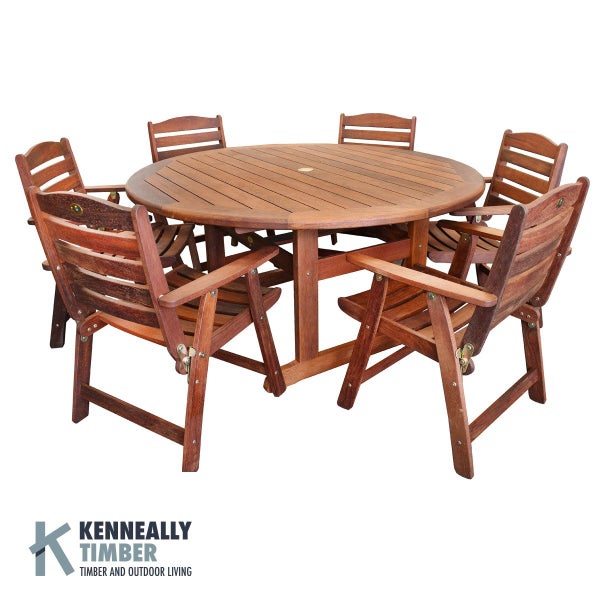 KWILA OUTDOOR FURNITURE REGENT 1550mm ROUND SETTING Carousel 1
