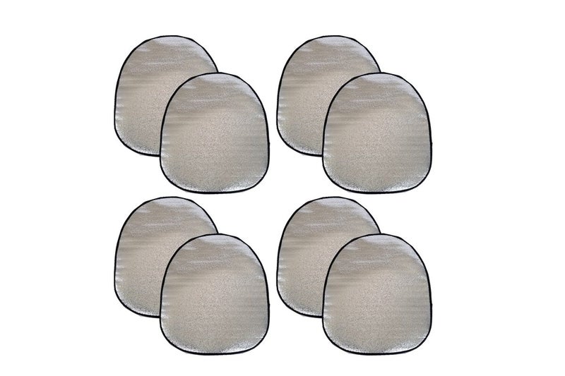8Pcs Car Sun Shade Covers Cooling Wheel Sun Cover for Heat Protection Carousel 2