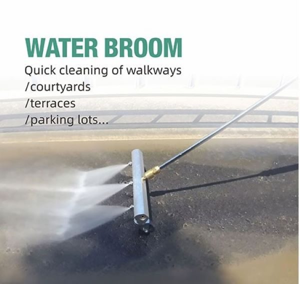 Water Broom 16' 4000PSI Carousel 1