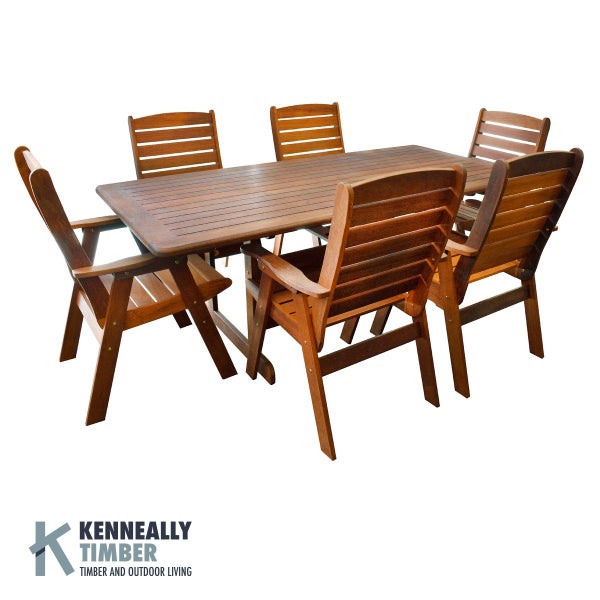KWILA OUTDOOR FURNITURE DAINTREE 2000x970mm SETTING **WINTER SPECIALS** Carousel 1