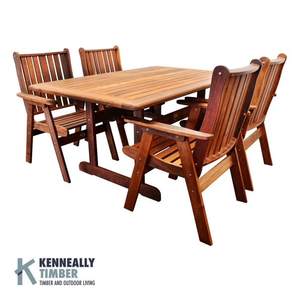 KWILA OUTDOOR FURNITURE DAINTREE 1500x970mm SETTING Carousel 1