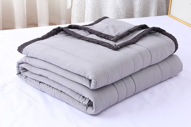 Summer Cooling Blanket Washed Cotton Breathable Single Air Conditioning Quilt Co Carousel 5