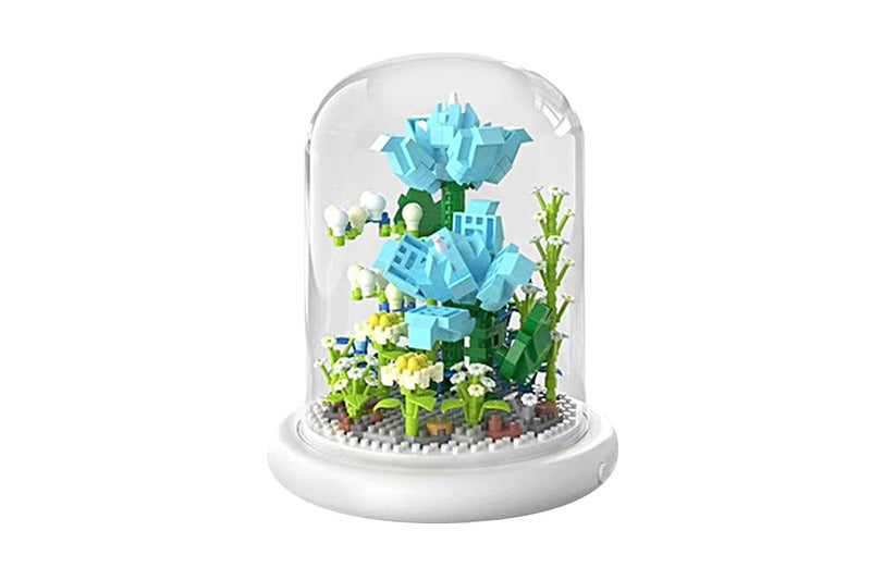 2pcs Toy Flower Building Blocks Kits Bricks Toys for Home Office Decoration-Sunf Carousel 7