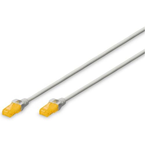 Digitus Cat6 UTP Slim Patch Lead - 25cm - Grey [DK-1617-0025S] Carousel 1