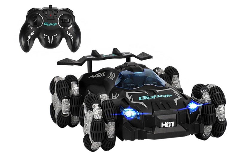 LED RC Car with Spray Off Road Drift Toy Remote Control Hand Gesture Sensing Stu Carousel 1