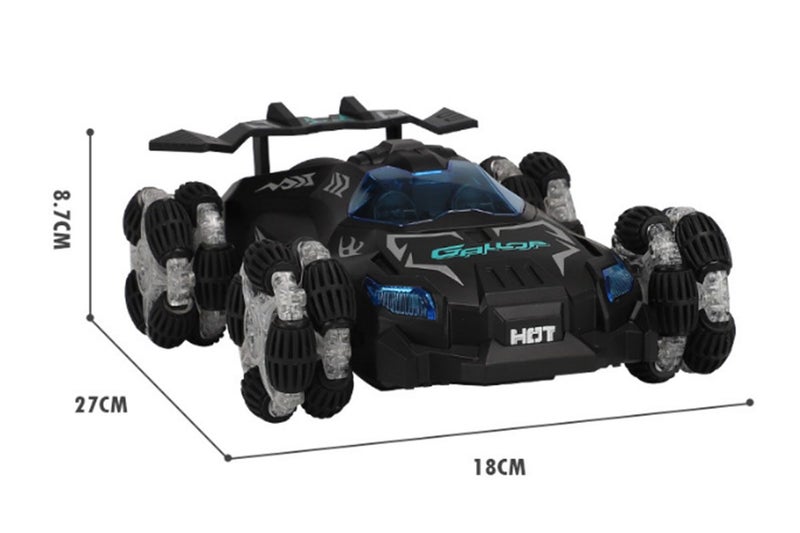 LED RC Car with Spray Off Road Drift Toy Remote Control Hand Gesture Sensing Stu Carousel 2