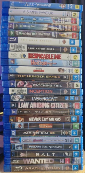 Bulk Blu-Ray Movies and TV Shows Carousel 1