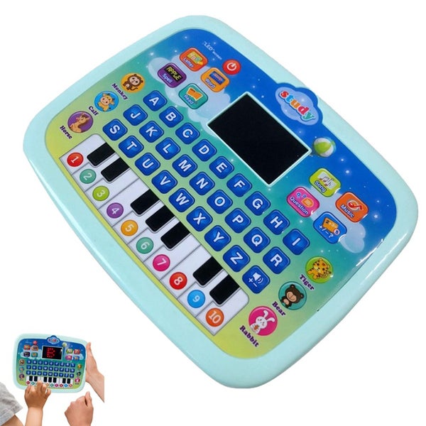 Toy Educational Learning Tablet Interactive Computer Laptop Children Fun Gifts w Carousel 1