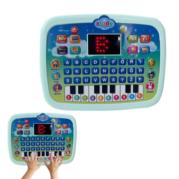 Toy Educational Learning Tablet Interactive Computer Laptop Children Fun Gifts w Carousel 7