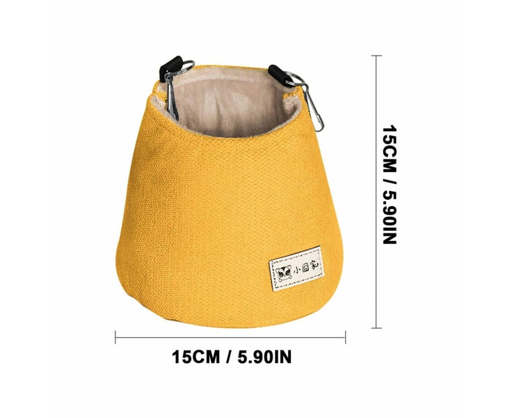 Sugar Glider Pouch Hang Bed Squirrel Hamster Cotton Nest Mat Carousel 2