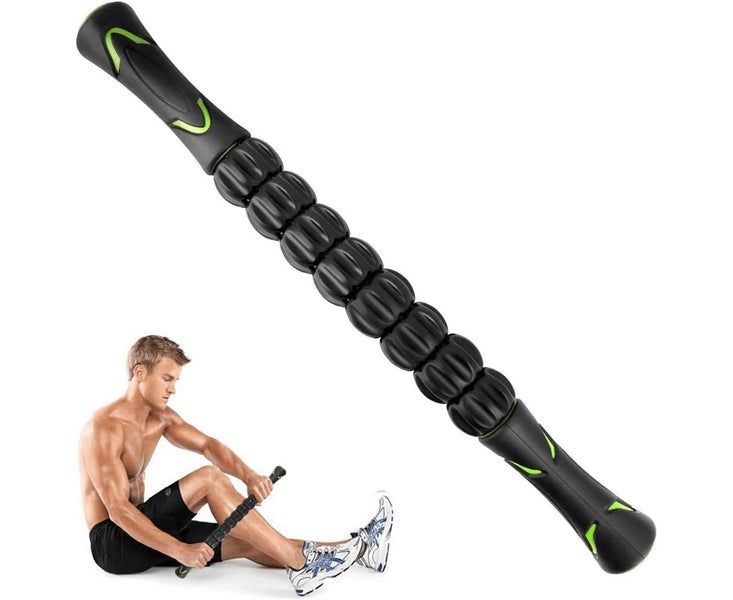 Muscle Roller Body Massage Stick Physical Therapy Massager Equipment Black Carousel 1