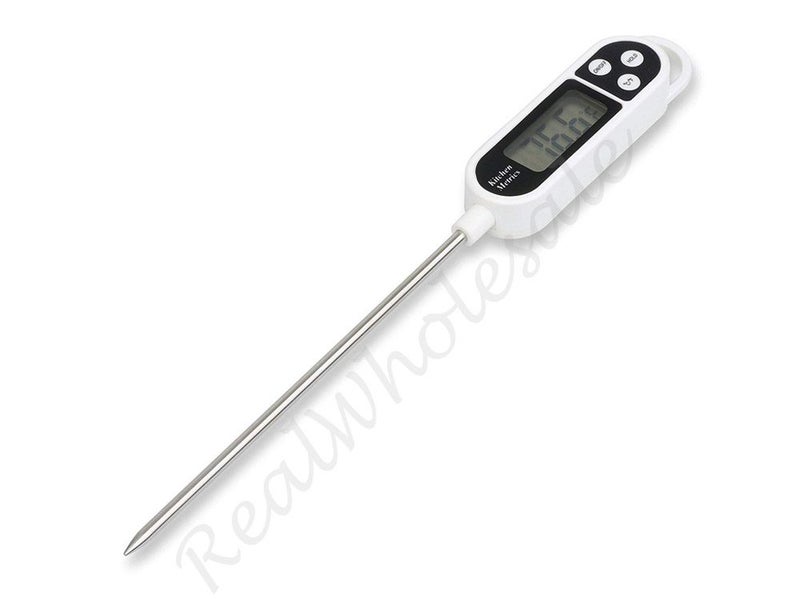 Digital Food Kitchen Thermometer Probe LCD Display Range -50sC to +300sC Carousel 1