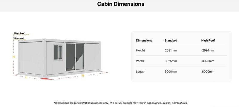 Portable site office or sleep out cabin Carousel 10
