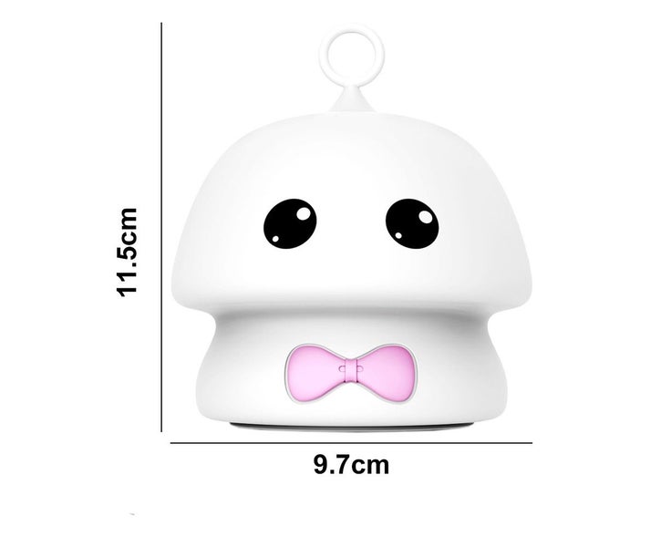 Mushroom Night Light USB Smart Creative Silicone Desk Lamp Carousel 2