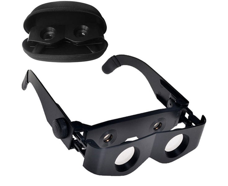Fishing Binoculars Glasses Magnifying Telescope with Glasses Case Carousel 1