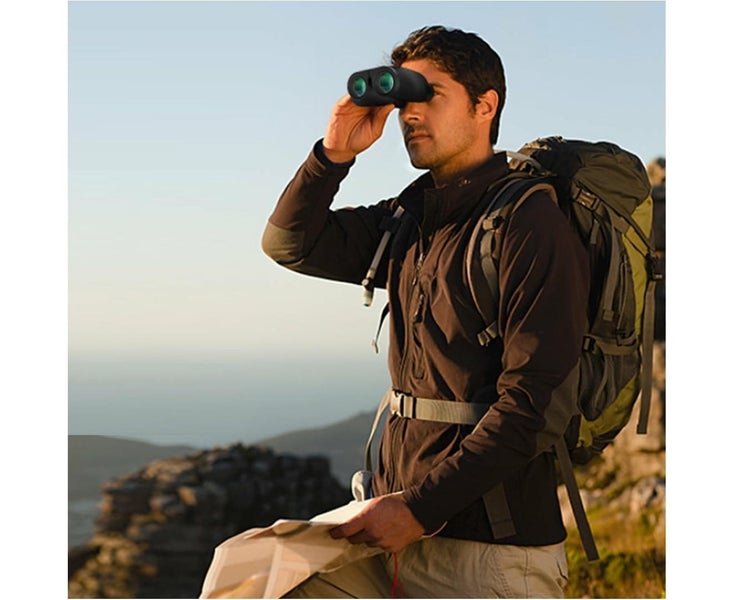 10x25 Binoculars Folding Compact Binoculars with Night Vision Carousel 2