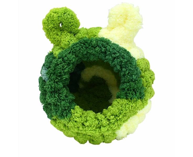 Small Guinea Pig Bed Hamster Warm Bed Guinea Pig Cave Hideout Cute Plush Cave Carousel 1