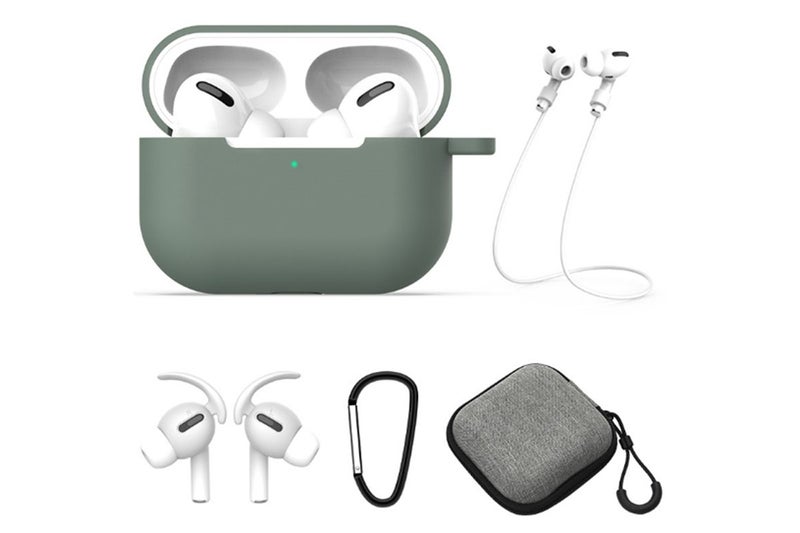 Silicone Case Cover Accessories Kits For AirPods Pro Earphone Charging Protector Carousel 1