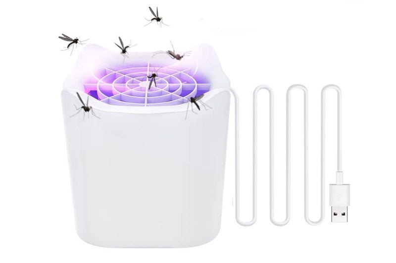 2Pcs Electric Mosquito Killer Purple Lamp Mozzie Fly Trap Insect Bug Zapper Catc Carousel 2