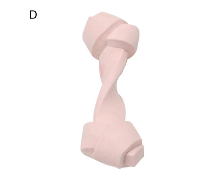Creative Bone Shaped Bite-resistant Dog Training Toy Molar Tooth - Pink D Carousel 1