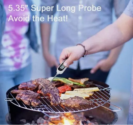 2025 Newest Digital Food Thermometer - LCD Kitchen Probe, Range -50sC to +300sC Carousel 1