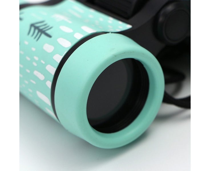 Kids Binoculars 4x30 High-Resolution Optics Binoculars Kids Toy - Light Blue Carousel 2