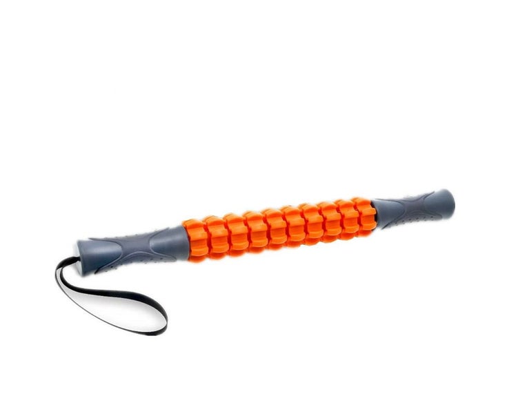 Yoga Muscle Roller Massage Stick Physical Therapy Massager Equipment Orange Carousel 5