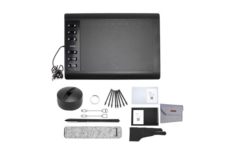 Digital Graphic Drawing Tablet 1060 Plus with Stylus Portable Computer Graphic T Carousel 2