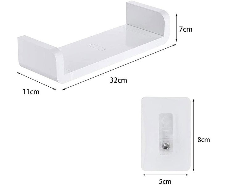 Shower Shelf, Bathroom Shelf 32CM Carousel 2