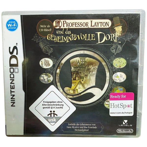 Professor Layton and the Curious Village - Nintendo DS Carousel 1