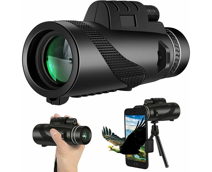 12X50 Monocular Telescope High Definition Portable Monocular Telescope Carousel 1