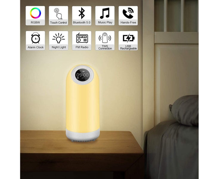 1Pcs - Speaker Color Night Light Carousel 2